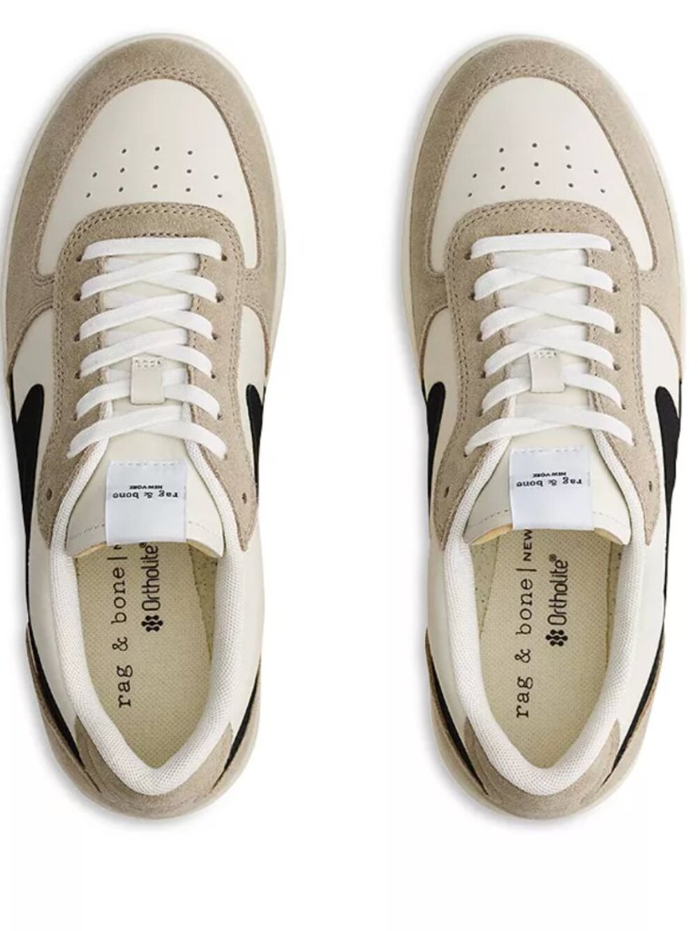 Cute Rag & Bone Size 8 Women's Retro Court Lace Up Sneakers